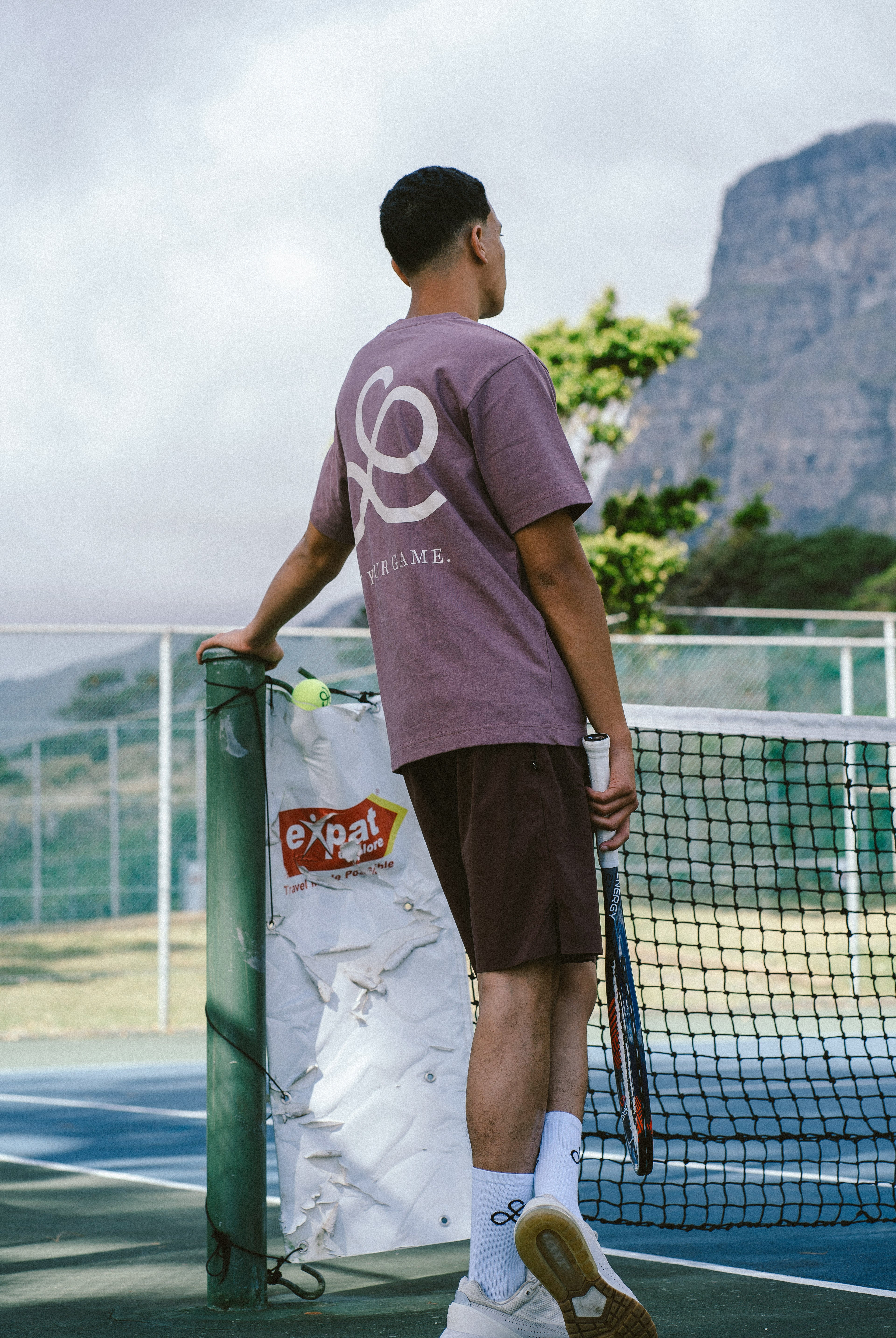 Short Mocha Brown Sport Lifestyle Summer Holiday Padel Tennis Gym Hike Stylish