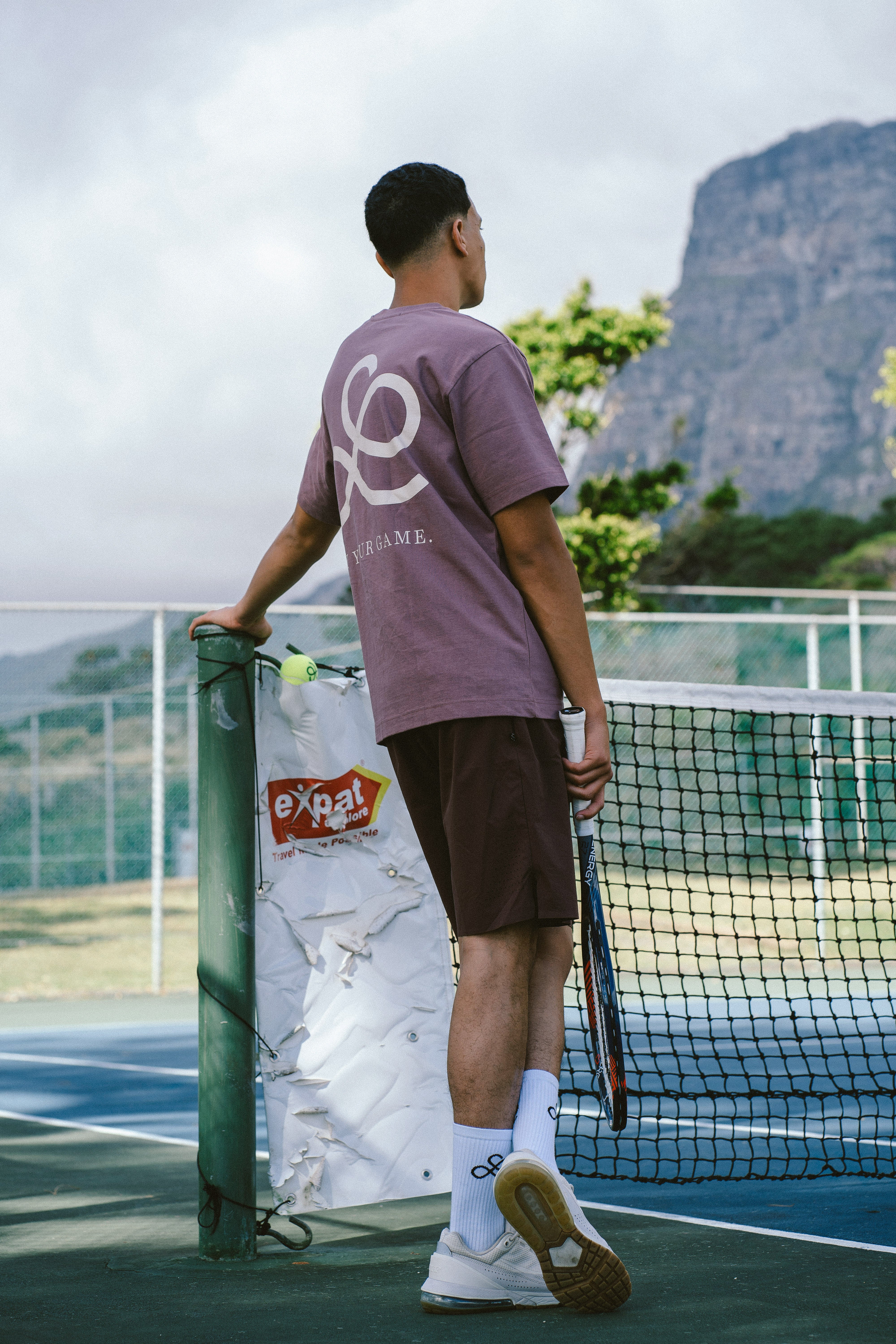 Short Mocha Brown Sport Lifestyle Summer Holiday Padel Tennis Gym Hike Stylish